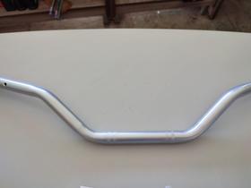 Guidão hda nxr 160 bros 15/16/xre 190 16 prata cromoforte