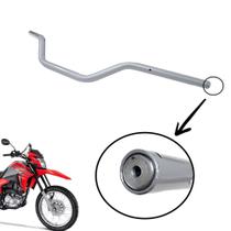 Guidão Honda Bros160 / Xre190 Cinza Mod Original C/ Bucha.
