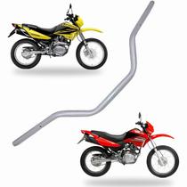 Guidao honda nxr125/150/160 bros 2003 a 2024 preto e cinza