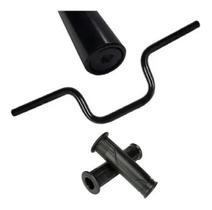 Guidão Mais Manopla Moto Factor 125 150 Fazer 150 Preto Yamaha Rosca Guidão Mais Manopla Moto Factor 125 150 Fazer 150 Preto Yamaha Rosca