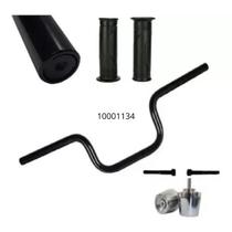 Guidão Mais Pezinho Com Manopla Factor 125 Fazer 150 Yamaha Pilotagem