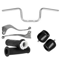 Guidão Manopla Cargo Peso Pcx Preto Manete Cg 125 150 160 Guidão Manopla Cargo Peso Pcx Preto Manete Cg 125 150 160