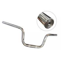 Guidão Modelo Cargo Para Motos Titan Fan 160 Guidão Cromado Reforçado Com Furo Para Pesos