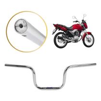Guidão Modelo Original Moto Titan Fan 125 150 2004 A 2013 Com Rosca na Lateral Para Pesinho Durabilidade