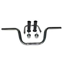 Guidão Moto Cg Cargo 160 Cromado motoqueiro Manopla+ Pesinho + Barra Motocicletas Segurança Guidão Moto Cg Cargo 160 Cromado motoqueiro Manopla+ Pesinho + Barra Motocicletas Segurança