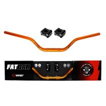 Guidão Moto Esportivo Fat Bar Alto C/ Adaptador 28.8 mm VMX Viper