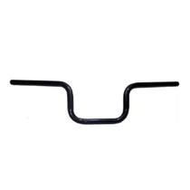 Guidão Moto Factor 125 150 Fazer 150 Preto Fosco Yamaha Com Rosca Interna Original Aço Carbono