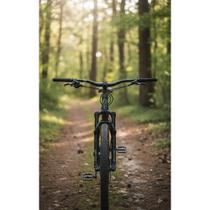 Guidão MTB Alumínio 31.8x780mm Elevado 30mm Preto
