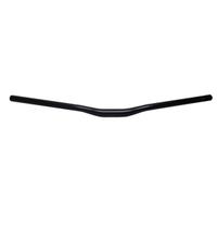 Guidão Mtb Bike 700Mm X 31.8Mm Aluminio Preto Tipo Voador Guidão Mtb Bike 700Mm X 31.8Mm Aluminio Preto Tipo Voador