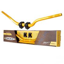 Guidão Oxxy Várias Cores Super Fat Bar Modelo BAIXO + Adaptador (Bros/Xre/Lander/Tenere/xtz/Outros)