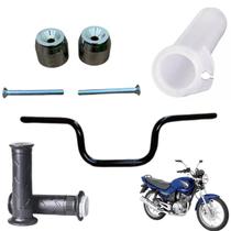 Guidão Para Yamaha Factor YBR Com Manopla Pezinho e Roldana Kit Completo De Alta Qualidade Moto Guidão Para Yamaha Factor YBR Com Manopla Pezinho e Roldana Kit Completo De Alta Qualidade Moto