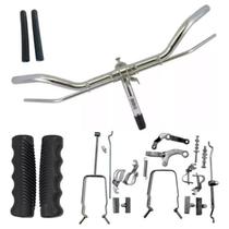 Guidão Punho Freio Varão Bicicleta Monark Caloi Barra Forte