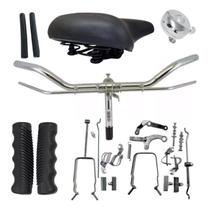 Guidão Punho Freio Varão Bicicleta Monark Caloi Barra Forte