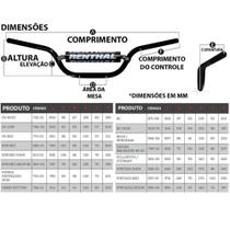 Guidão Renthal 7/8 Alto 722 Ricky Johnson