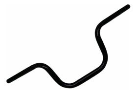 Guidão Tipo Cg Motoboy Bike Preto C/ Suporte Frontal Mesa