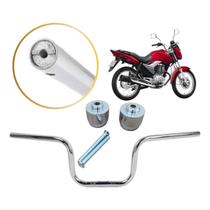 Guidão Titan 150 2022 a 2023 Com Pezinho Moto Peça Com Rosca Interna Acessórios