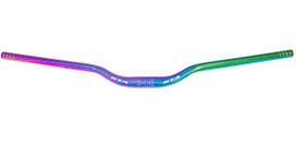 Guidão voador curvo Camaleão roxo dourado 31.8mm 800mm