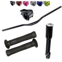 Guidão Voador Freeride + Mesa + Manoplas + Adaptador 21,1mm Guidão Voador Freeride + Mesa + Manoplas + Adaptador 21,1mm