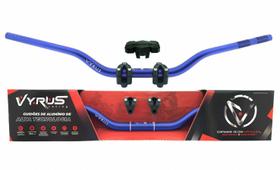 Guidão Vyrus Alto Fat Bar 28mm C/ Protetor Espuma