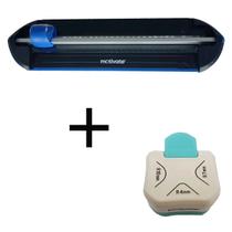 Guilhotina Refiladora 4x1 A4 E Mini Canteadeira Raio 5 E10mm Guilhotina Refiladora 4x1 A4 E Mini Canteadeira Raio 5 E10mm