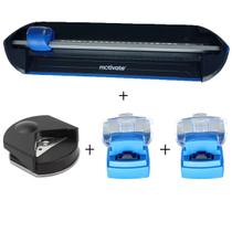 Guilhotina RTA-441+ 2 Refil Extra + Canteadeira Guilhotina RTA-441+ 2 Refil Extra + Canteadeira