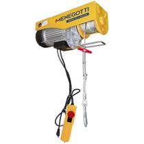 Guincho de Coluna Elétrico Prime V2 300/600 Kilos Monofásico 110 Volts - 40230611 - MENEGOTTI