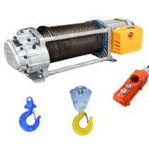 Guincho Eletrico 1250/2500Kg com 100Mts Cabo de Aco Fixo 220V Monofasico GE2500-2/100Mts ACM TOOLS Guincho Eletrico 1250/2500Kg com 100Mts Cabo de Aco Fixo 220V Monofasico GE2500-2/100Mts ACM TOOLS