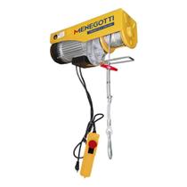 Guincho Elétrico Coluna Prime 220V V2 300/600 Kg Menegotti