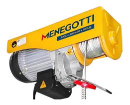 Guincho Elétrico de Coluna 300/600KG 06/12m 220V Menegotti V2