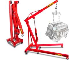 Guincho Hidráulico Girafa Dobrável 1 Tonelada Prolongador The Black Tools