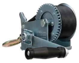 Guincho manual 800lbs com fita 7m catraca carretinha jet 350kg