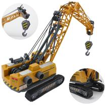 Guindaste Articulado Escala 1:50 Veículo em Miniatura de Construção Engenharia para Crianças