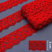 Guipir 5,00 cm Vermelho - Ref. 432768 13,7 Metros - Círculo Guipir 5,00 cm Vermelho - Ref. 432768 13,7 Metros - Círculo