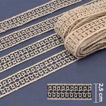 Guipir Entremeio 2,50 cm Porcelana Ref. 432792 13,7 Metros - Círculo Guipir Entremeio 2,50 cm Porcelana Ref. 432792 13,7 Metros - Círculo