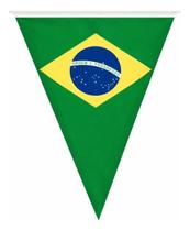 Guirlanda Brasil Copa Do Mundo 10 Bandeiras - 2,7m X 27cm Guirlanda Brasil Copa Do Mundo 10 Bandeiras - 2,7m X 27cm