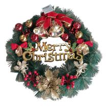 Guirlanda Com Sino Merry Christmas Global E72081 Guirlanda Com Sino Merry Christmas Global E72081