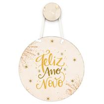 Guirlanda de Ano Novo Enfeite Decorativo Porta Decoração Guirlanda de Ano Novo Enfeite Decorativo Porta Decoração
