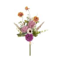 Guirlanda De Crisântemo De Seda 1/3PCS Flores Artificiais Para Casamento Buquê De Noiva Decoração De
