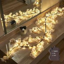 Guirlanda de Flor de Cerejeira com Luzes LED LITBLOOM - 96 Luzes de Fada