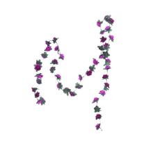 Guirlanda De Flores Artificiais De Seda Rosa De 2,5m Para Decoração De Casamento, Casa, Jardim E