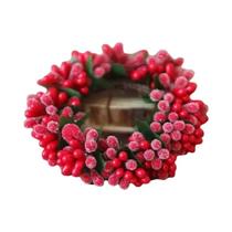 Guirlanda De Frutas De Natal Com Castiçal Decoração De Mesa Criativa Acessórios Para Jantar De