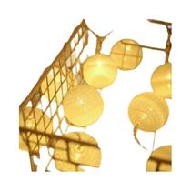 Guirlanda de Luzes de Fadas LED com 20 Lâmpadas - 3m - Decoração de Natal, Páscoa e Festas