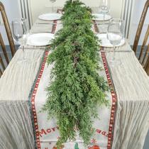 Guirlanda de Natal Artgar 1,8 m Pine Cypress Real Touch Green