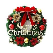 Guirlanda De Natal Artificial De 45cm Para Pendurar Na Porta, Acessórios Para Janela E Árvore