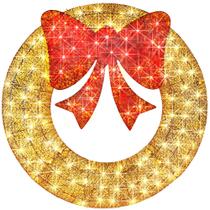 Guirlanda de Natal Best Choice Products pré-iluminada LED de 76 cm