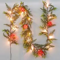 Guirlanda de Natal CCINEE 1,8m com 20 LEDs - Iluminação a Bateria Guirlanda de Natal CCINEE 1,8m com 20 LEDs - Iluminação a Bateria