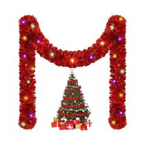 Guirlanda De Natal De 5M, Decoração Festiva Durável Para Festas Internas E Externas, Pendurada Em Guirlanda De Natal De 5M, Decoração Festiva Durável Para Festas Internas E Externas, Pendurada Em