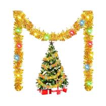 Guirlanda De Natal De 5M, Decoração Festiva Durável Para Interior E Exterior, Enfeite Para Árvore De Guirlanda De Natal De 5M, Decoração Festiva Durável Para Interior E Exterior, Enfeite Para Árvore De
