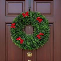 Guirlanda De Natal Enfeite Para Porta Nevada