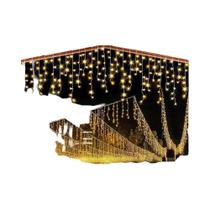 Guirlanda De Natal LED De 5M Com Luzes Em Forma De Gelo, 04-06m De Comprimento, AC 220V, Decoração Guirlanda De Natal LED De 5M Com Luzes Em Forma De Gelo, 04-06m De Comprimento, AC 220V, Decoração